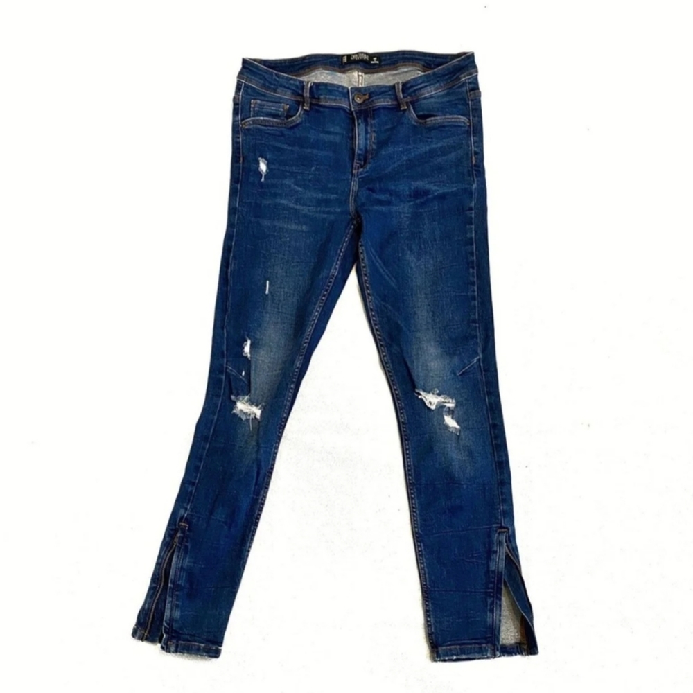 Zara Trafuluc Skinny Jeans zipper ankle